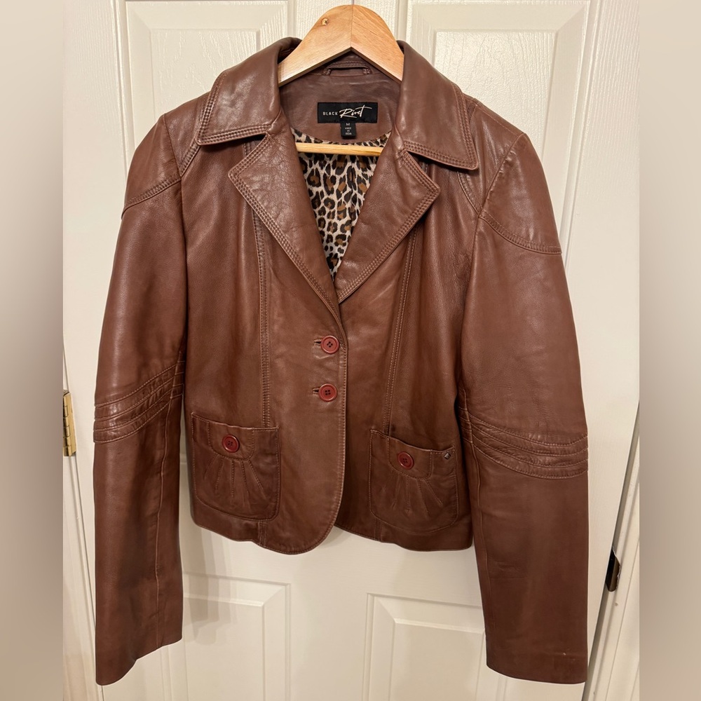 Vintage Leather Jacket size medium